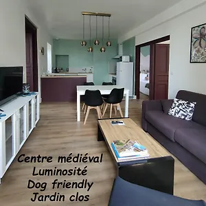 Les Epingliers - Le Clos Lacam, Centre Ville, Dog Friendly Appartement Gourdon